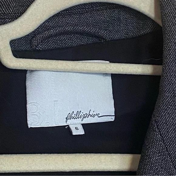 3.1 Phillip Lim Oversized Grey Trench Coat (sz 6) - Picture 10 of 14